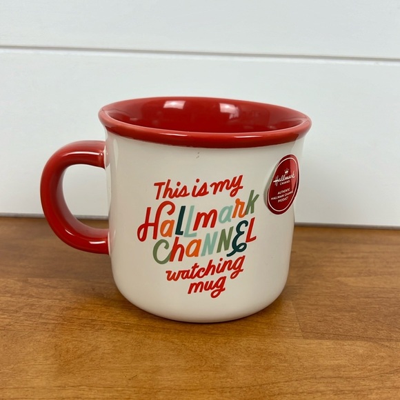 Hallmark channel watching mug Christmas mug NWOB - Picture 1 of 6